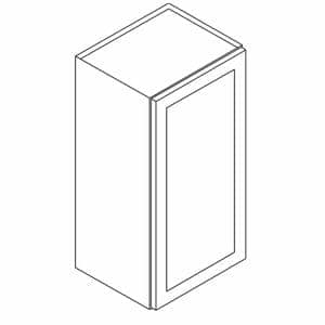 single door wall cabinet