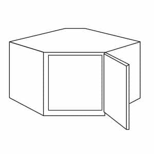 Wall Diagonal Corner Cabinet